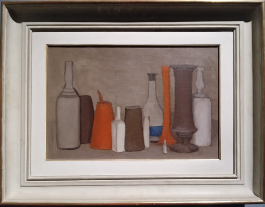 Morandi still life in exhibition