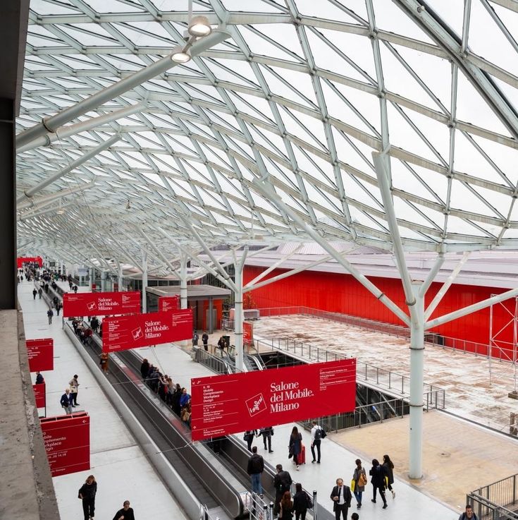 Milan design week, the international exhibition of design in Milan at Rho Fiera