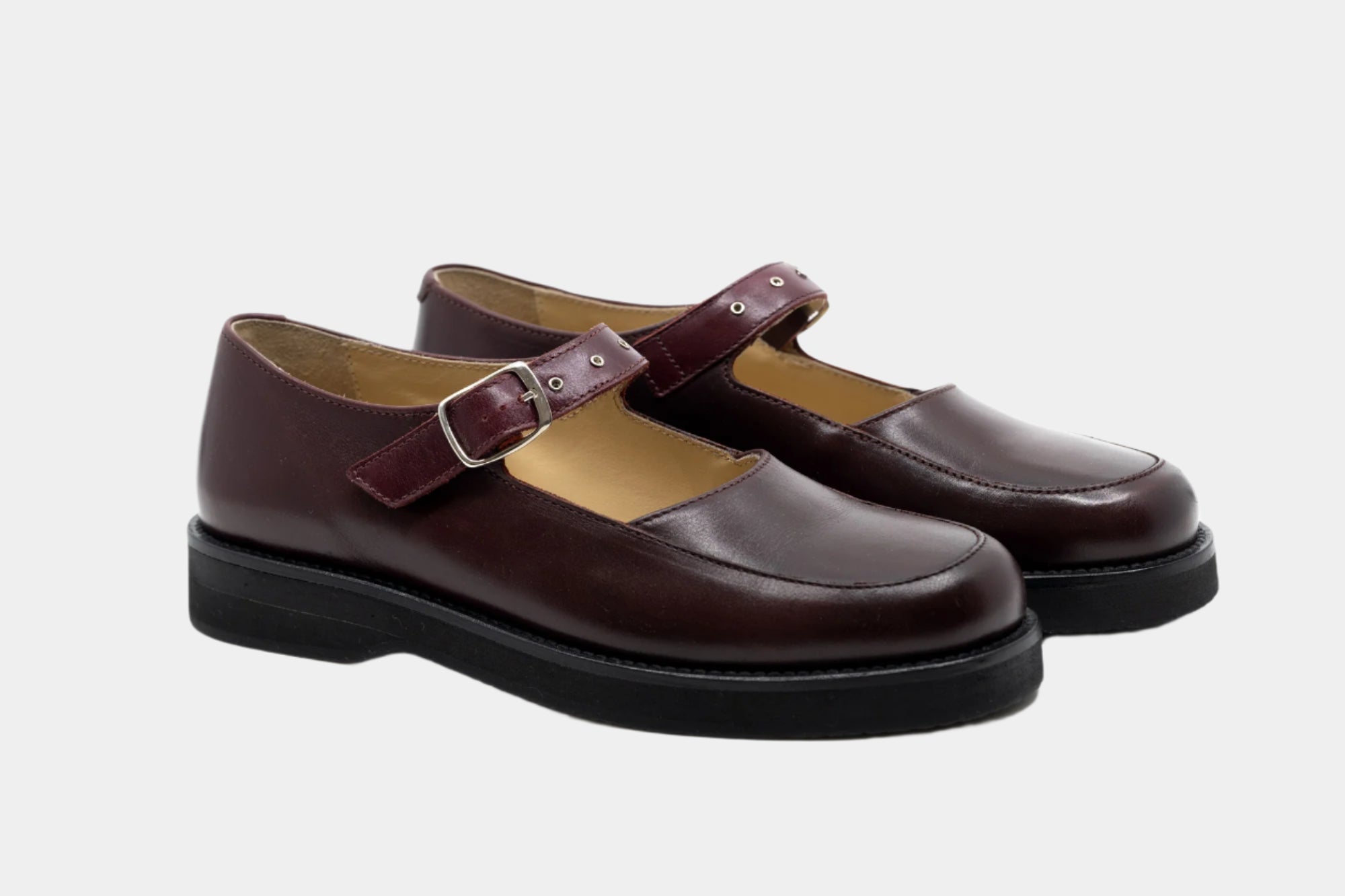 Barbara Mary Jane bordeaux for women
