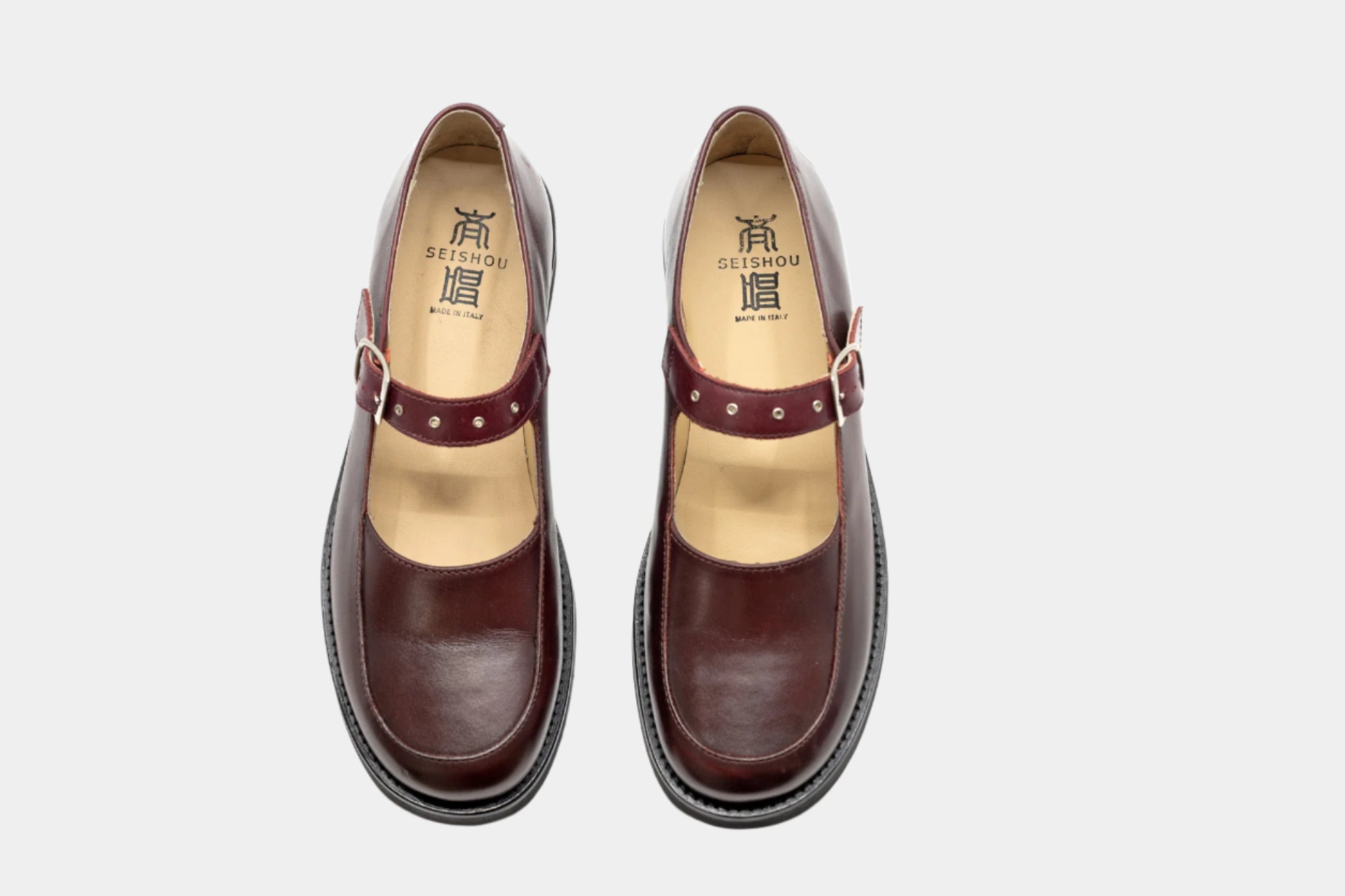 Barbara Mary Jane bordeaux for women