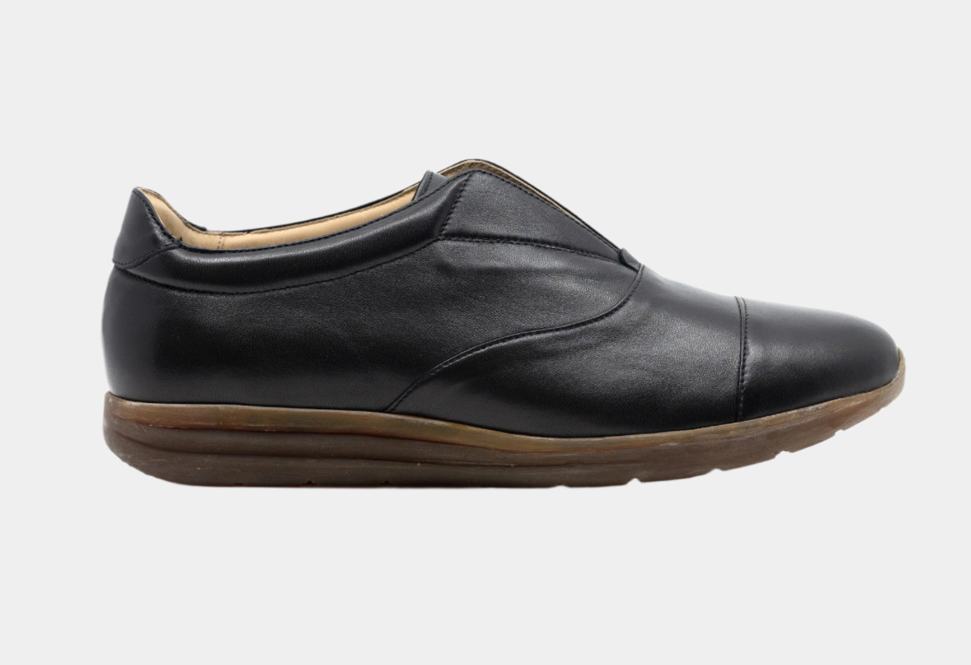 Baylor men's black sneakers