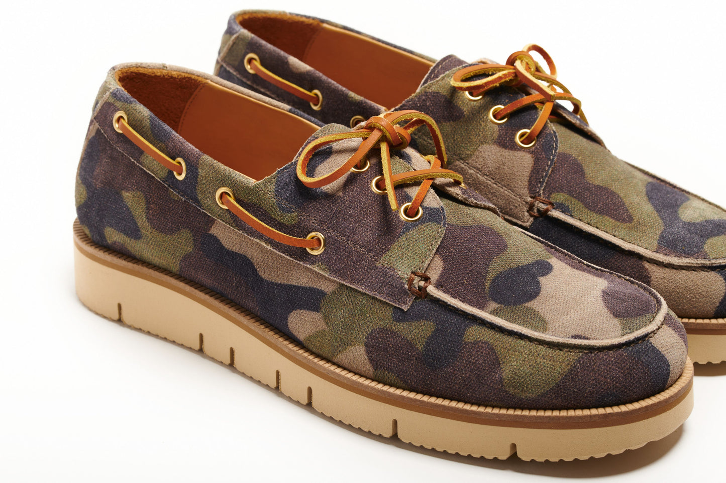 Hopkins Men's Boat Shoes - Camouflage
