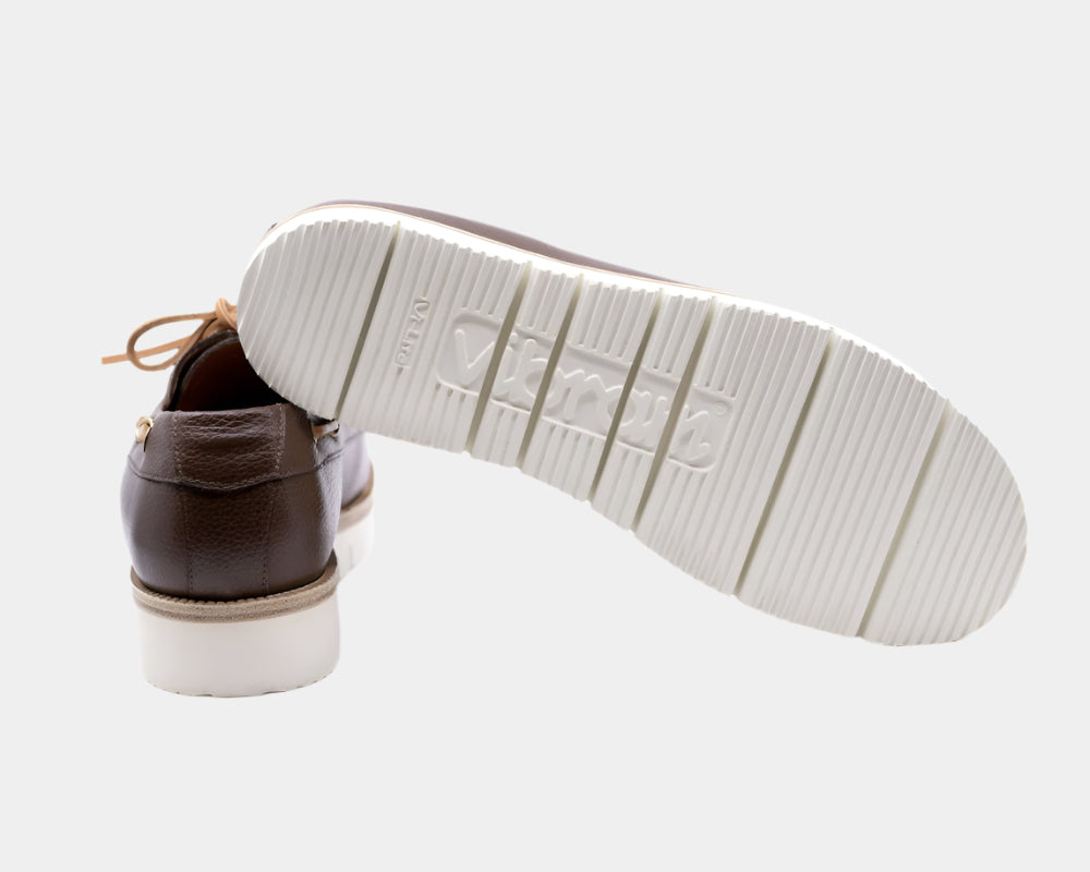 Seishou Hopkins Boat Shoes Brown Men