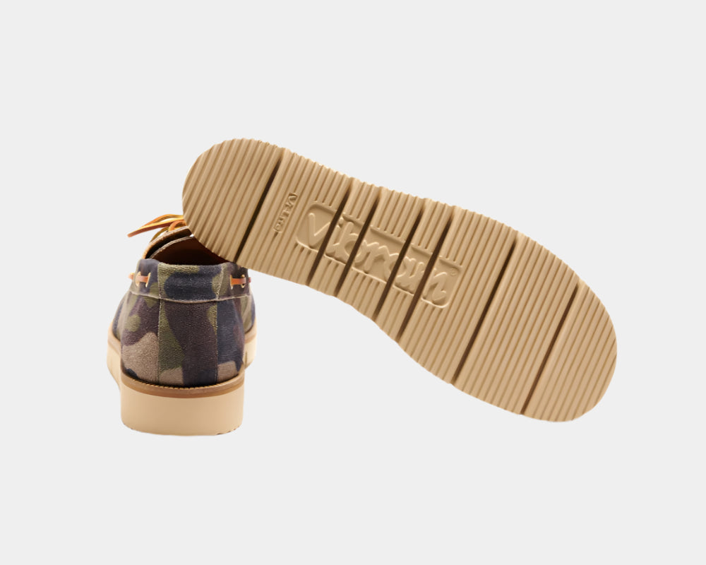 Seishou Hopkins Boat Shoes Camouflage Men