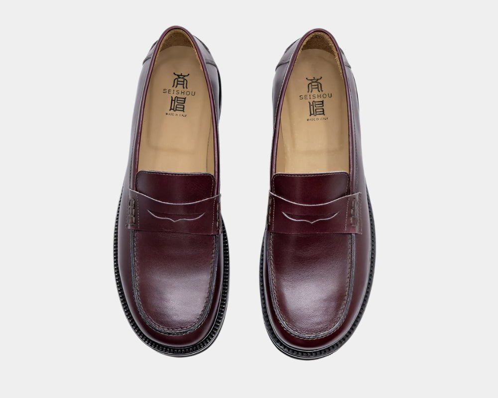 Seishou Suny Loafers Bordeaux Men