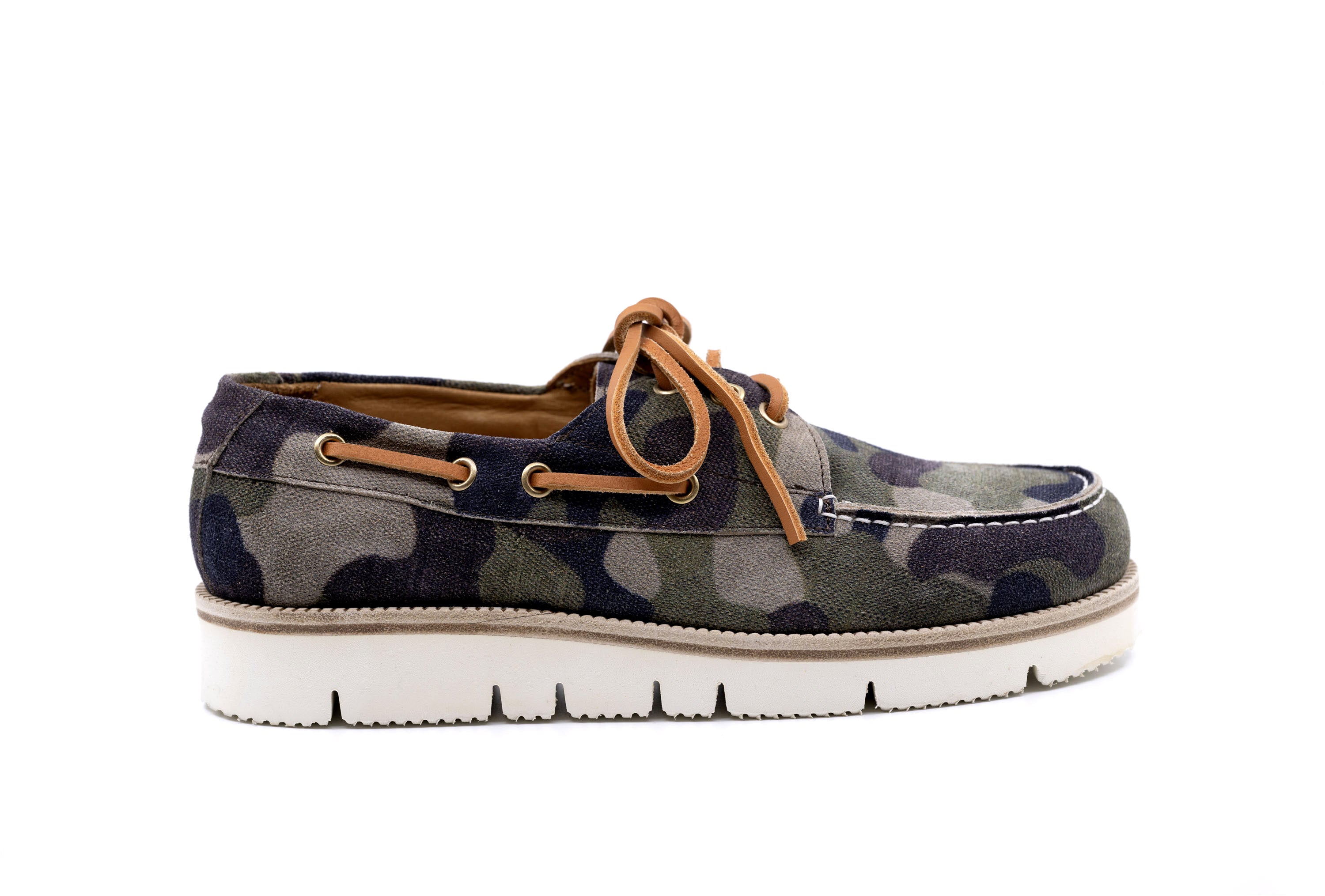 Camo sperrys best sale women's