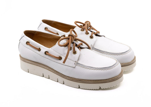 Hopkins Women's Boat Shoes - White